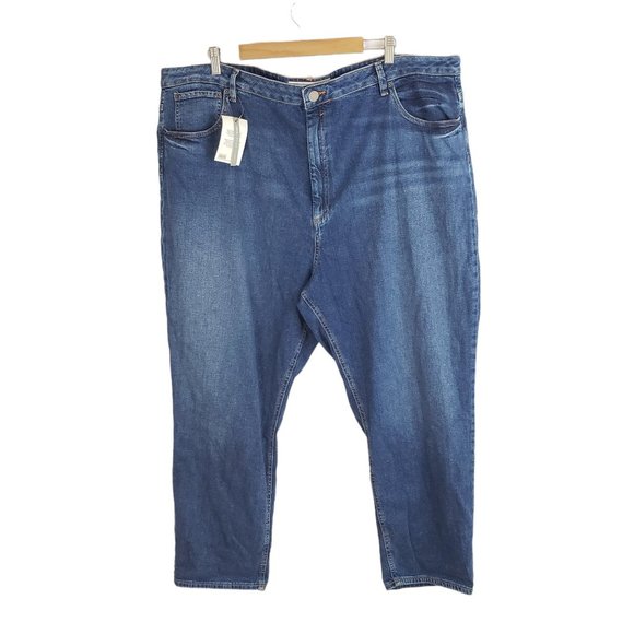 Asos Curve Medium-wash Skinny Jeans Size 22 L32 NWT - Picture 1 of 9